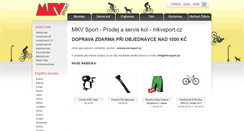 Desktop Screenshot of mkvsport.cz